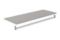 ClosetMaid 36.02 in. W Smoky Taupe Modular Storage Shelf and Hang Rod Kit New In Box $89