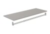ClosetMaid 36.02 in. W Smoky Taupe Modular Storage Shelf and Hang Rod Kit New In Box $89