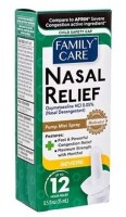 Family Care Nasal Spray Original 0.5 oz (Afrin Severe Congestion) New Best by 11/2028
