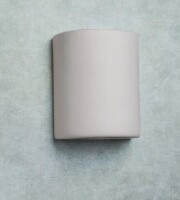 Ivy Bronx Charny Ceramic Outdoor Wall Light, LED Bulb Included New In Box $199