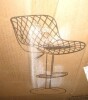 Hokku Designs Zager Swivel Adjustable Height Bar Stool Leather Barstool Upholstered Counter Stool Round Base in Gray New in Box $499 - 2