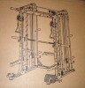 Major Fitness B52 All-In-One Home Gym Smith Machine (4 Boxes) New in Box $2999 - 2