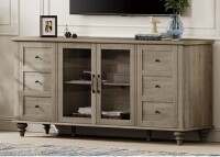 Sand & Stable Scarlett 57.9" W Solid and Manufactured Wood TV Stand New in Box $499
