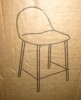 AllModern Kody Upholstered Bar & Counter Stool in Ocean New Shelf Pull $399 - 2
