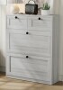 Ivy Bronx 16 Pair Shoe Storage Cabinet With 2 Drawersin Paris's Summer $399