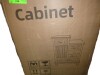 Red Barrel Studio Fienley Farmhouse 1-Door Carved Wood Accent Chest With 5-Drawers, Sage Green Cabinet,Rustic Brown Top New in Box $799 - 2