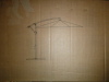 Arlmont & Co Hawkinsville 120'' Cantilever Umbrella in Beige New in Box $399 - 2