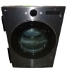 LG - 7.4 Cu. Ft. Stackable Smart Gas Dryer with TurboSteam - Black Steel New $1999 - 2