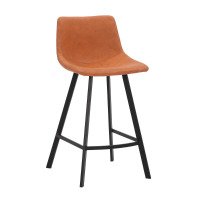 Steelside Asha 26" Bar Stool, Brown, New in Box $499