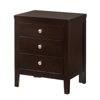 Picket House Furnishings Luke Antique Black Rubberwood Nightstand $399