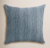 Birch Lane&trade; Kara Cotton Striped Throw Pillow Cover & Insert, 22" x 22" New in Box $89