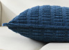 NordECO HOME Boucle Ottoman Decorative Pillow Cover Farmhouse Boho Corduroy Cushion Cover, 24" x 24" New $79