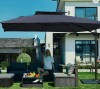 Arlmont & Co Pulk Square Cantilever Umbrella with Cover in Navy New in Box $699