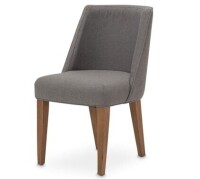 Michael Amini Brooklyn Walk Side Chair in Burnt Umber New in Box $599