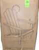 Rosecliff Heights Wolak Foldable Outdoor Adirondack Chair With Ottoman (2 Boxes) New In Box $299 - 2