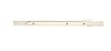 Knape & Vogt Euro Drawer Slide, 75 lb, Side Mounting, 550 mm L Rail, Steel, Epoxy-Coated Pair White New In Box