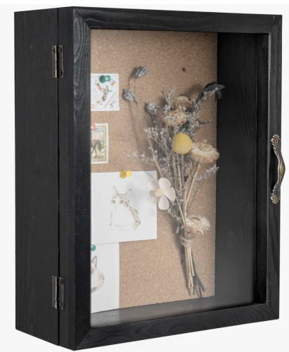 Millwood Pines Cenedra Wall Mounted Picture Frames with Cork Board Backing, 11'' W X 14'' H X 5.1'' D New In Box $99
