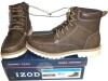 Izod Men's Lace Up Boots Miles Brown Memory Foam Comfort New In Box Size 12 - 2