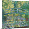 The Twillery Co.&reg; Claude "Waterlily Pond Green Harmony, 1899. Musee D" by Claude Monet Canvas, 48" x 48" New Shelf Pull $299
