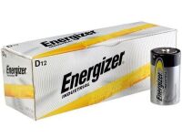 Energizer Industrial DC Battery, 12 Count New Best by 12/2033