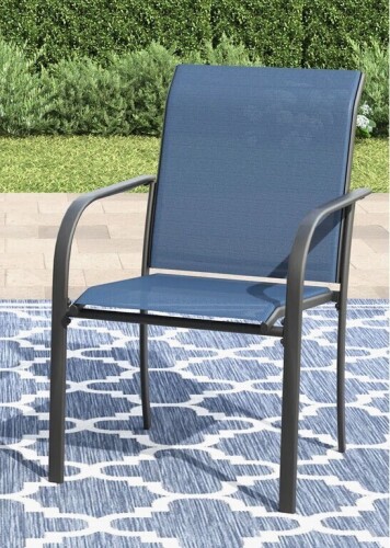 Winston Porter Outdoor Stackable Dining Chair New In Box $199