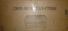 Pia Ricco Ermia Modern Upholstered Faux Fur Square Storage Ottoman in Chocolate New in Box $399 - 2