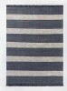 Threshold Designed with Studio McGee 7' x 10' Highland Hand Woven Striped Jute/Wool Area Rug Blue New $299