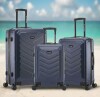 US ARMY U.S. Army FOX 3-Piece Luggage Set 20&rdquo;/24&rdquo;/28&rdquo; Navy Blue New In Box $299