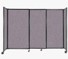Versare StraightWall&reg; 6' x 11' Office Partition in Gray New $1899
