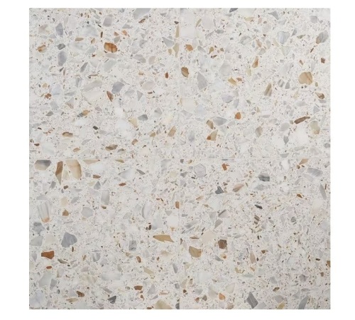 Ivy Hill Tile Terra Italia Calacatta 23.62 in. x 23.62 in. Honed Marble Terrazzo Floor and Wall Tile (3.87 sq. ft./Each) New $39
