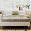 Alwyn Home 9" High Profile Metal Box Spring with Fabric Cover, Heavy Duty Mattress Foundation, Easy Assembly, Queen Size $399