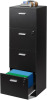 DEVAISE 4 Drawer File Cabinet with Lock, Vertical Filing Cabinet for A4/Letter Size Files, Wood Storage Organizer for Home Office, Black New In Box $199