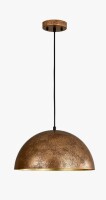 Mercer41 Industrial Oversized Large Metal Dome Pendant $399