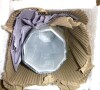 T2 CONCEPT 20 Inch Tall Glass Flower Vase with Blue Opal Finish Centerpiece Display Home Decor for Mantel Tabletop Shelf Office Event New In Box $199 - 2