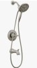 Delta Arvo Single-Function Tub Shower Faucet Set, Shower Trim Kit with In2ition Shower Head and Valve New In Box $299