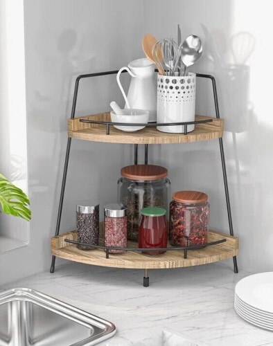 Rebrilliant Nedd Freestanding Bathroom Shelves New In Box $79