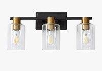 Mercer41 Aarif 3-Light Dimmable Vanity Light New In Box $199