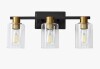 Mercer41 Aarif 3-Light Dimmable Vanity Light New In Box $199