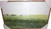 SIGNLEADER Green Meadow Hillside Wildflowers Field Nature Landscape Wall Art Framed On Canvas Painting Print, 16" H x 24" W New In Box $199 - 2