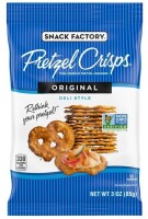 Snack Factory Pretzel Crisps Original On-the-Go - 3 oz
