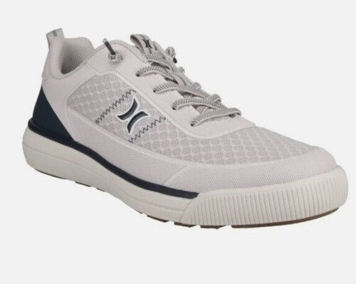 Hurley Pair of Mens Exeter Casual Lace Up Bungee Sneakers Shoes New In Box Size 13