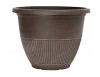 Southern Patio 12 in. Rene Bark Brush Plastic Planter New $39