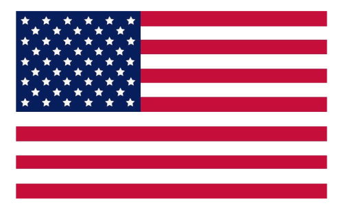 American Flag Decal New