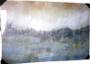 Steelside&trade; "Cool Gray Horizon I" Painting Print, 40"H x 60"W new In Box $499 - 2