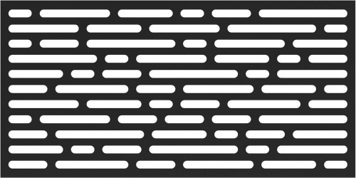 Barrette Outdoor Living 3'x6' Optic Decorative Screen Panel, Black New In Box $199
