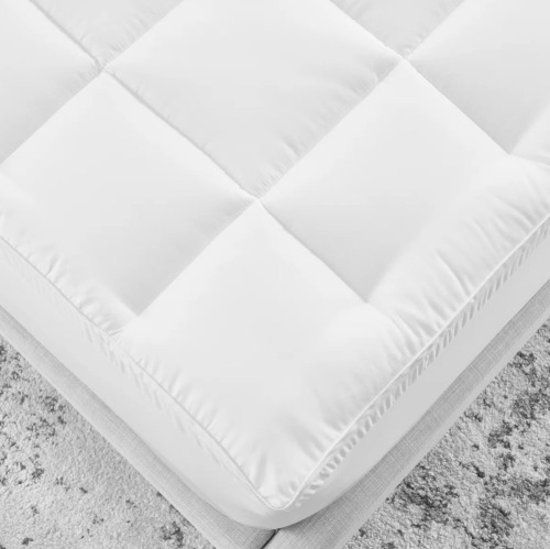BodiPEDIC Queen 4" Hybrid Memory Foam And Fiber Mattress Topper $299