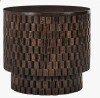 Joss & Main Abshire 25" Solid Wood End Table in Brown New in Box $899