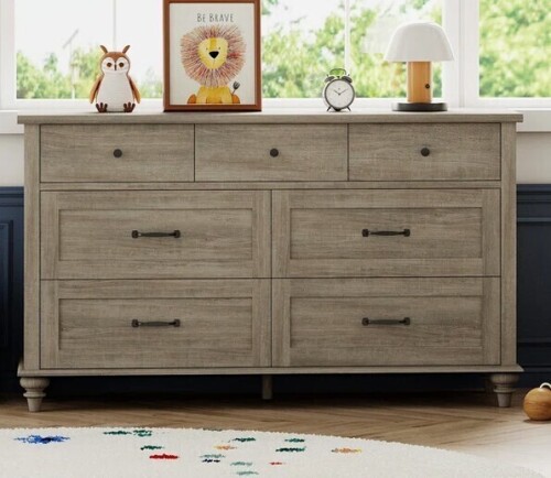 Charlton Home Scarlett Kids Dresser With 7 Drawers, New in Box $699
