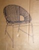 Wade Logan Wicker Outdoor Faux Rattan Acapulco Weave Lounge Chair, Teal, New in Box $499 - 2