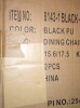 LUNLING Dining Chair Mid Century Modern Retro Faux Leather Chair with Walnut Bentwood Upholstered Seat Metal Legs Chair Adjustable Foot for Kitchen Dining Room Chair, Black New In Box $299 - 2